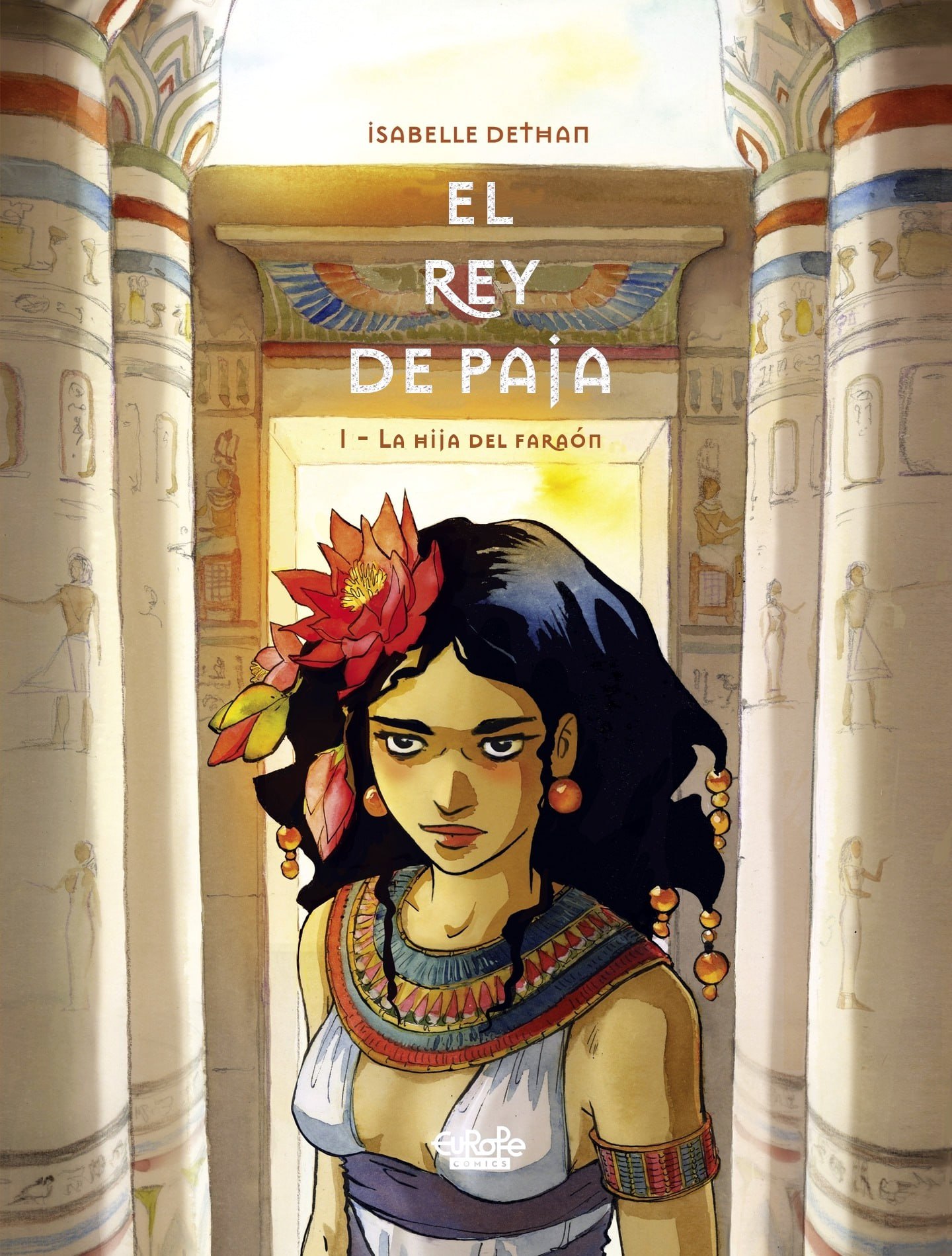 Portada ampliada de EL REY DE PAJA