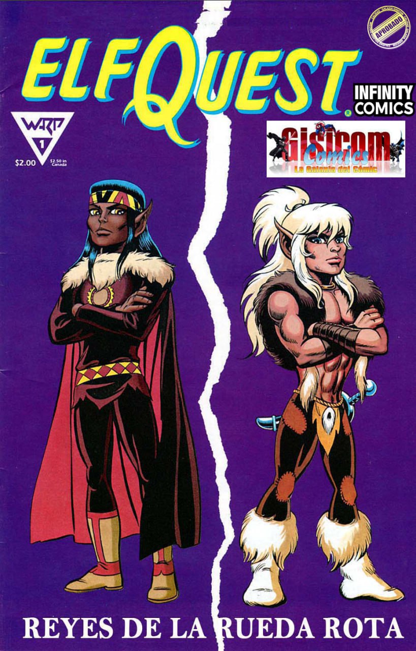 Portada ampliada de ELFQUEST