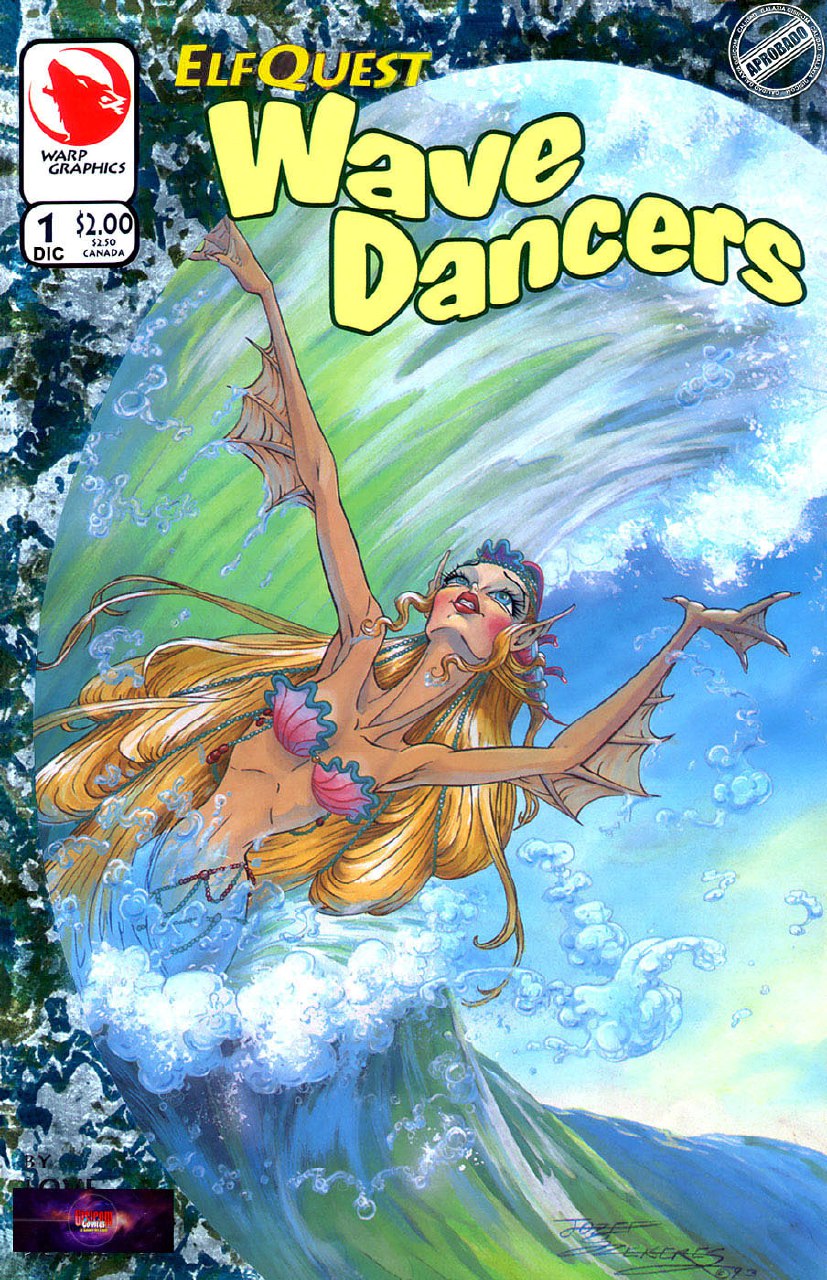 Portada ampliada de Wave Dancers