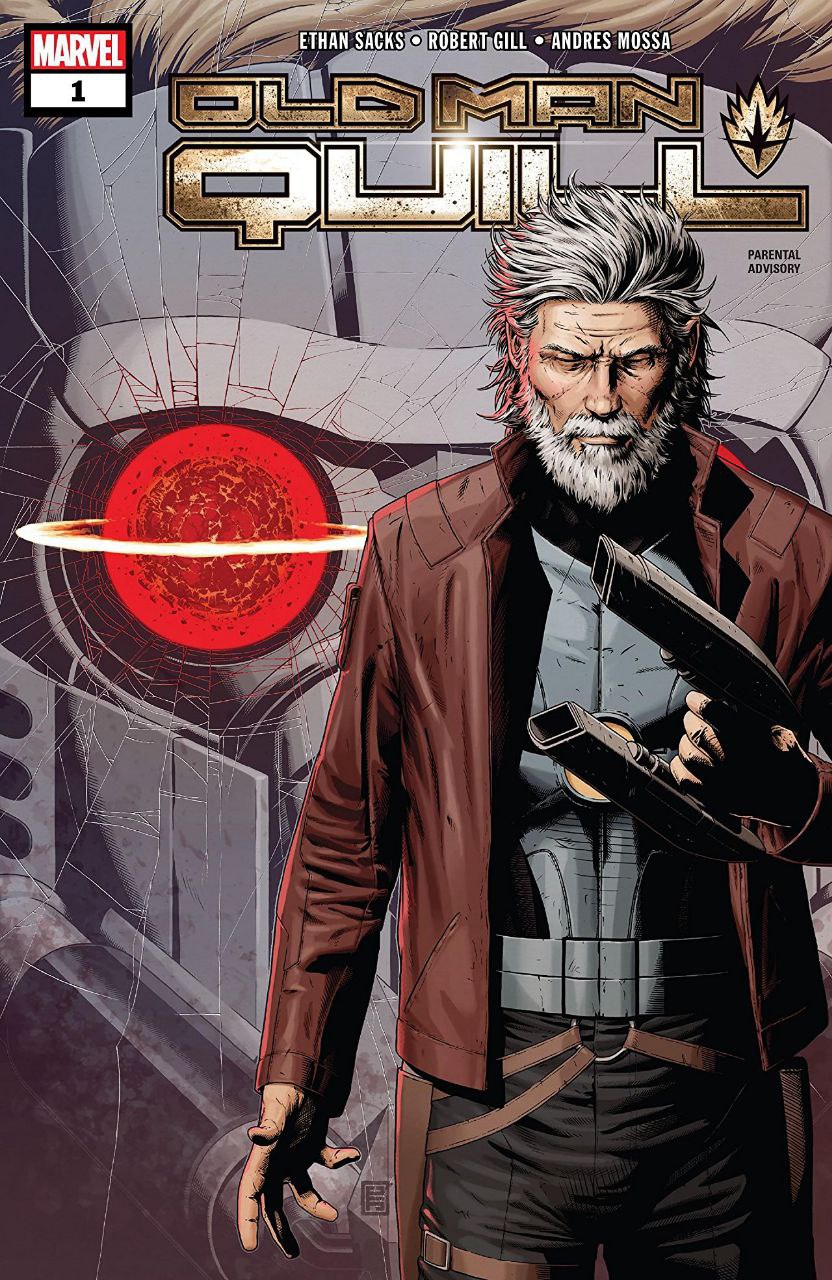 Portada ampliada de OLD MAN QUILL
