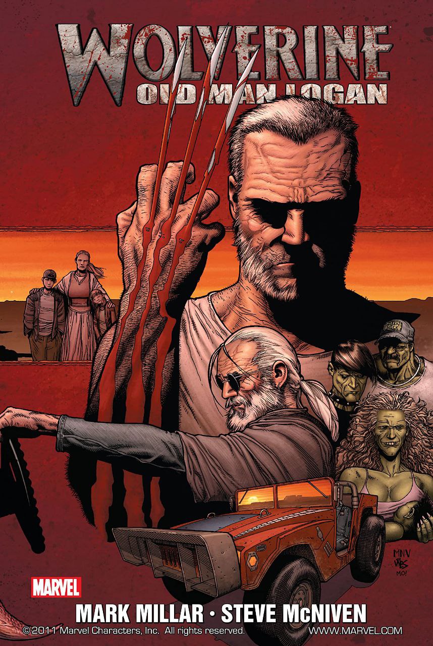 Portada ampliada de WOLVERINE OLD MAN LOGAN