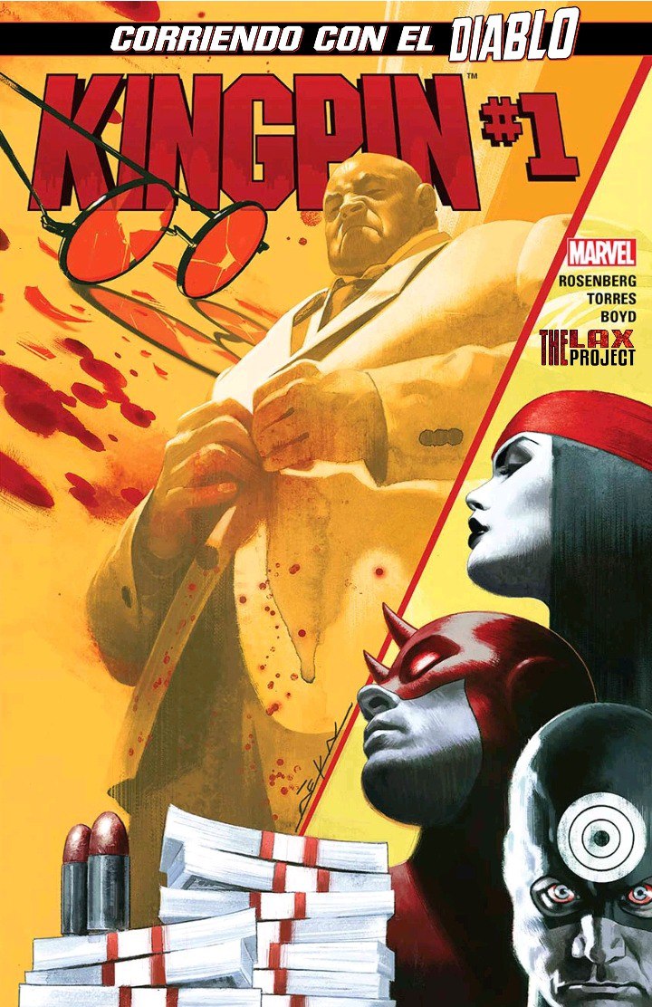 Portada ampliada de KINGPIN #