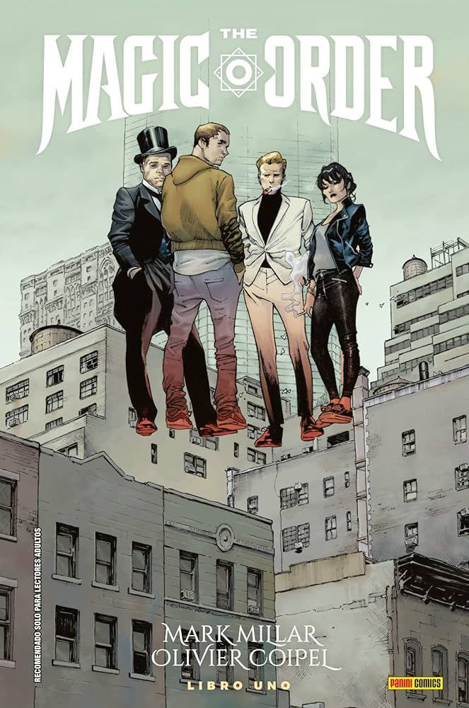 Portada ampliada de The Magic Order