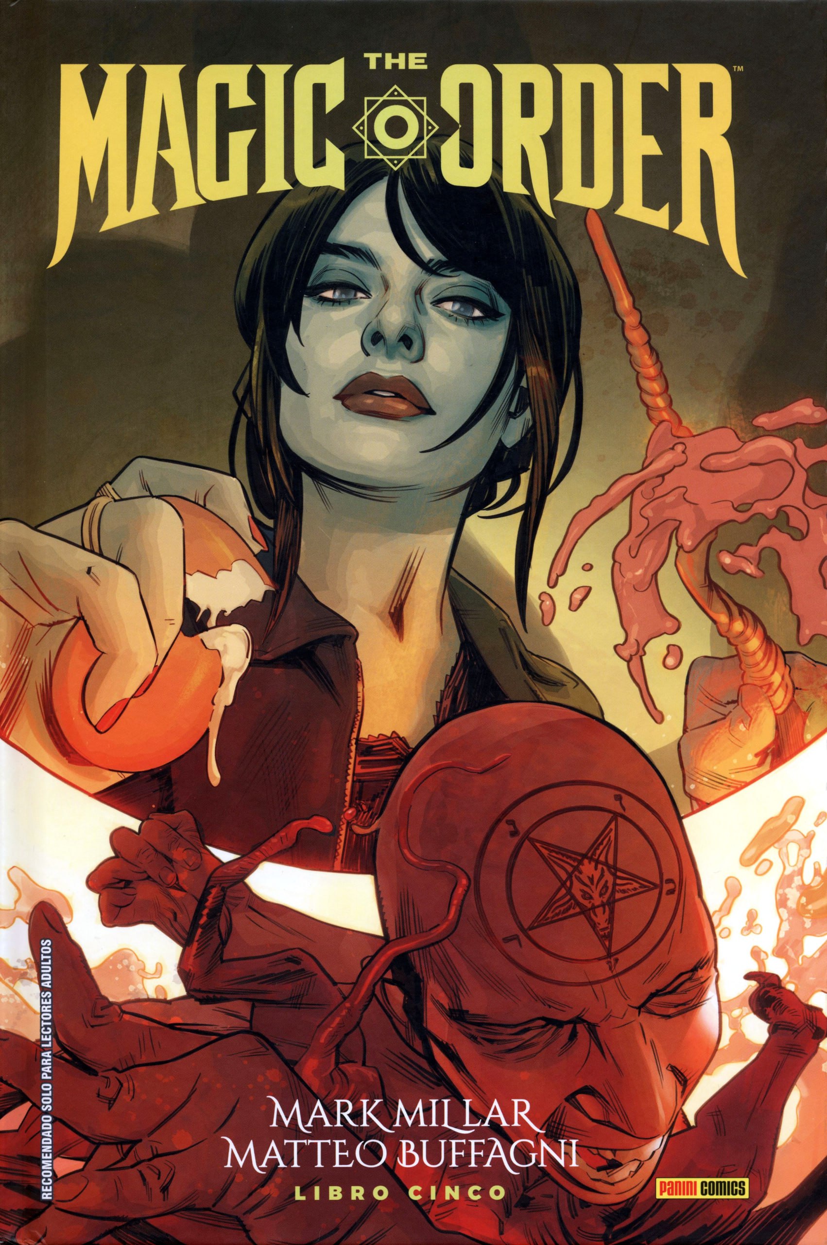 Portada ampliada de The Magic Order
