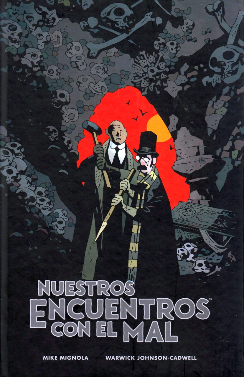 Portada ampliada de NUESTROS ENCUENTROS CON EL MAL