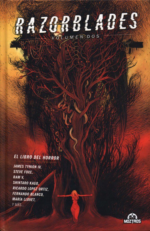 Portada ampliada de Razorblades Volmen Dos