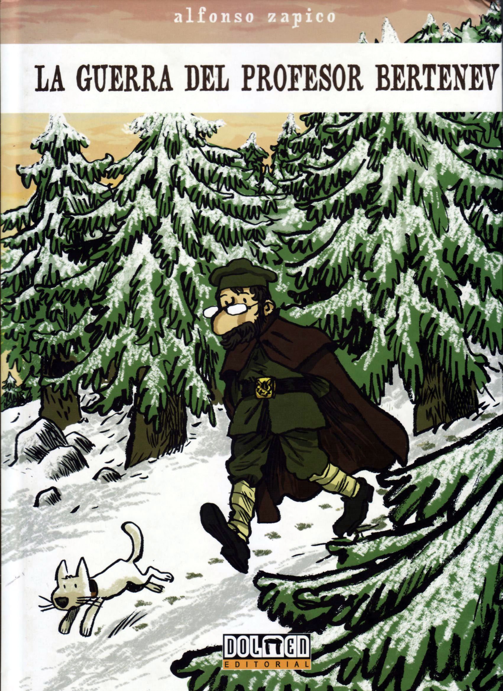 Portada ampliada de LA GUERRA DEL PROFESOR BERTENEV