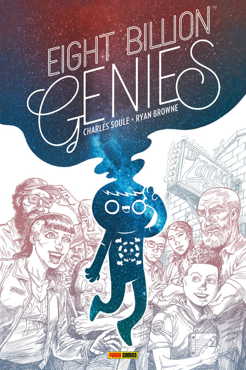 Portada ampliada de EIGHT BILLION GENIES