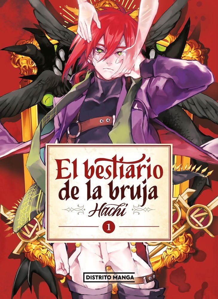 Portada ampliada de El bestiario de la bruja