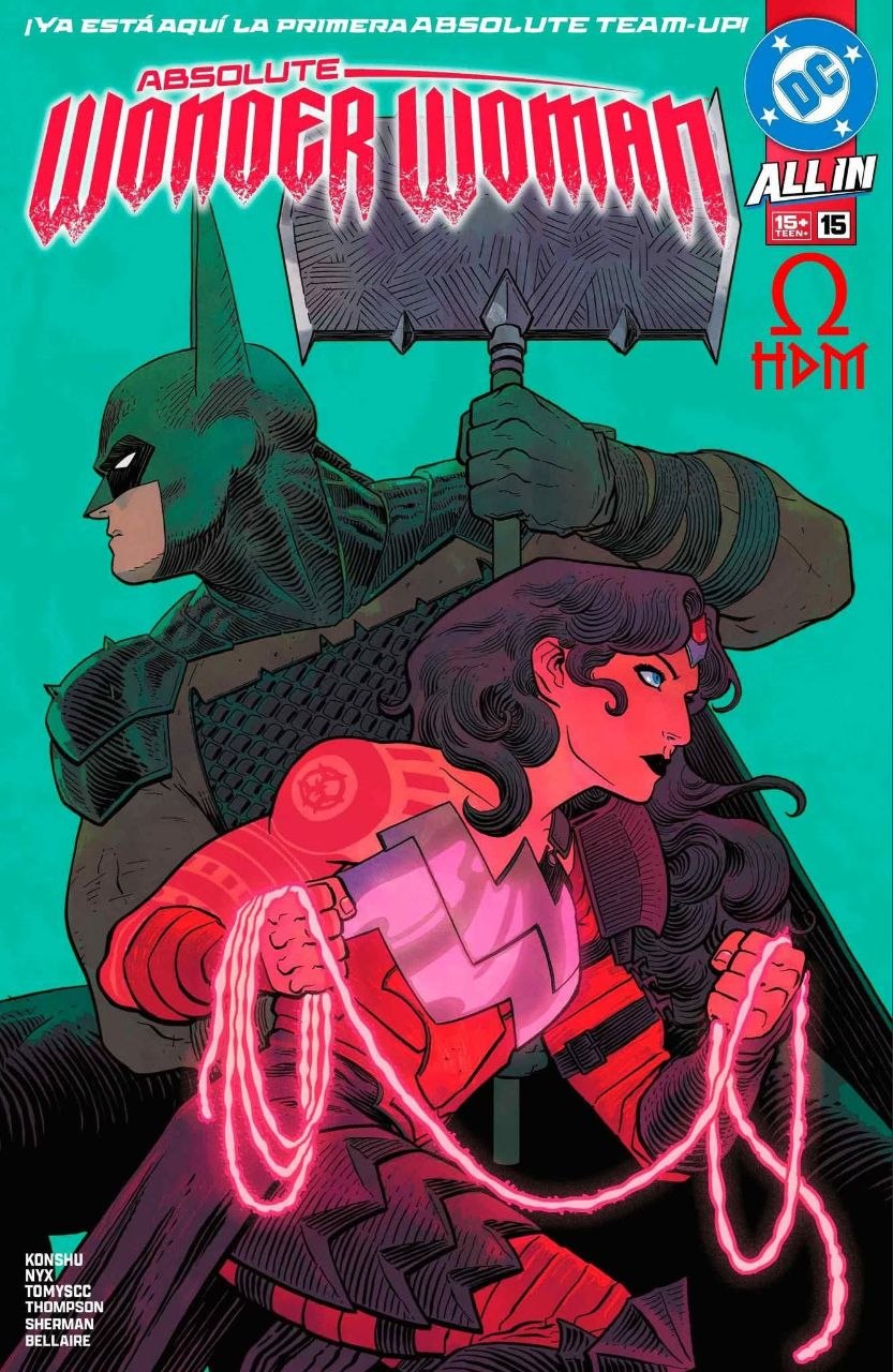 Portada ampliada de ABSOLUTE WONDER WOMAN