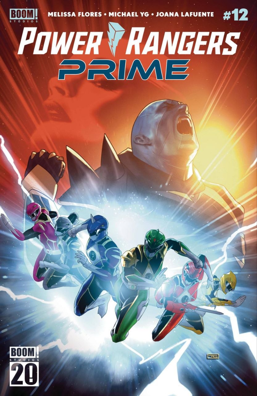 Portada ampliada de POWER RANGERS PRIME