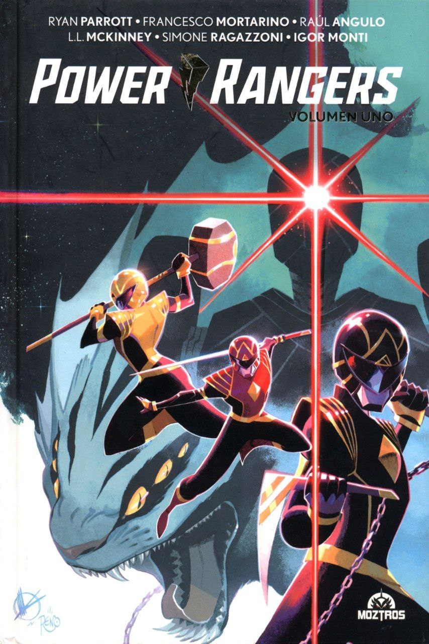 Portada ampliada de POWER RANGERS