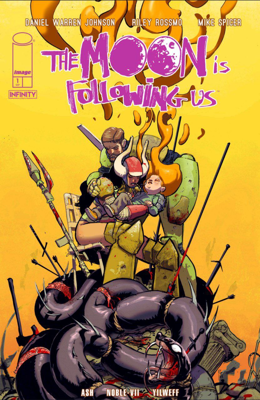 Portada ampliada de The Moon is Following Us