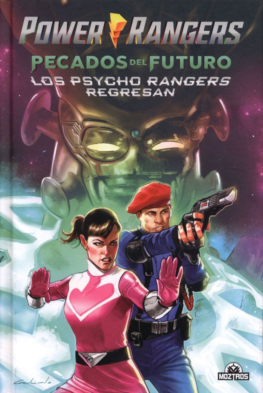 Portada ampliada de POWER RANGERS PECADOS DEL FUTURO LOS PSYCHO RANGERS REGRESAN