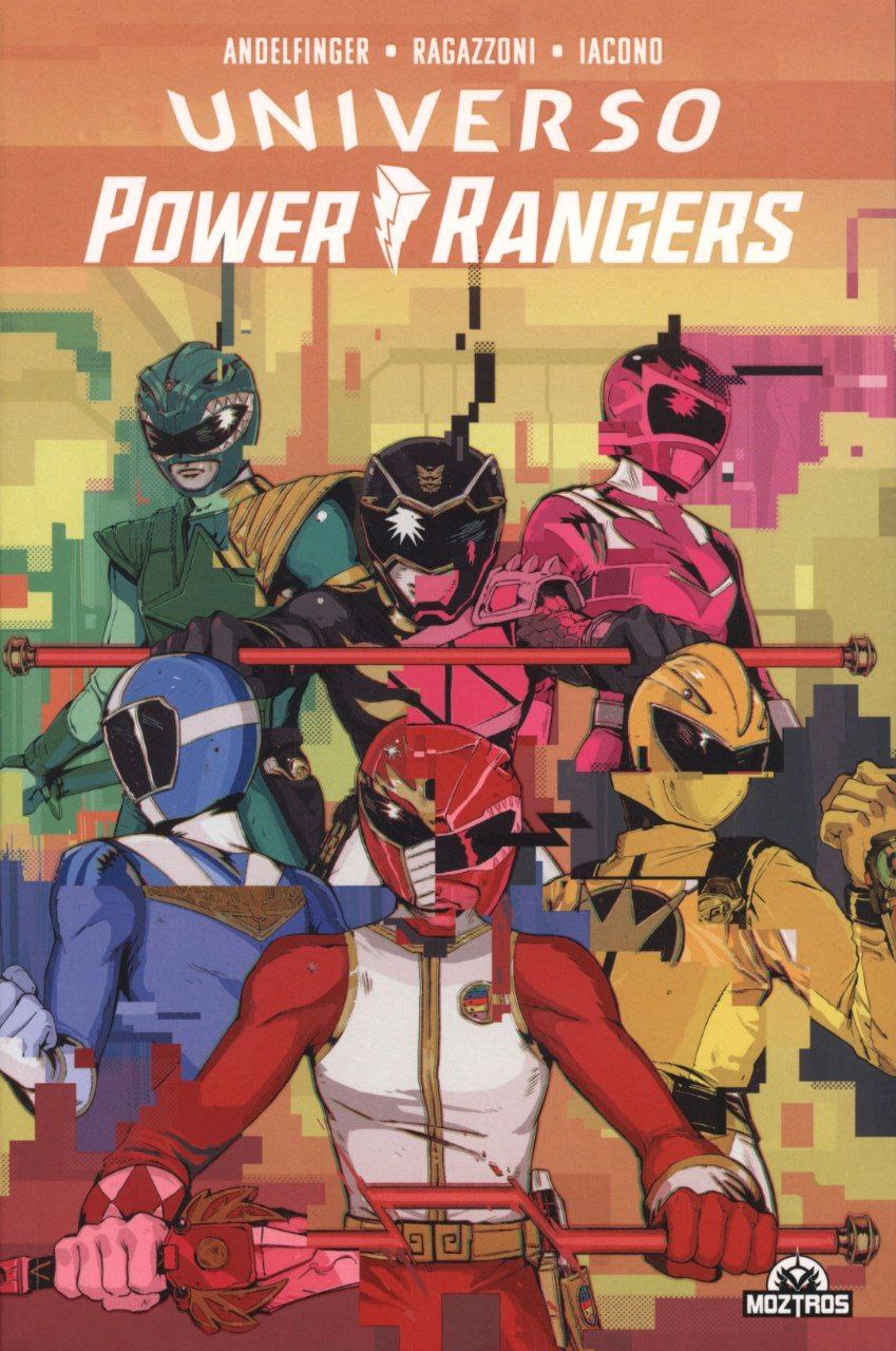 Portada ampliada de UNIVERSO POWER RANGERS