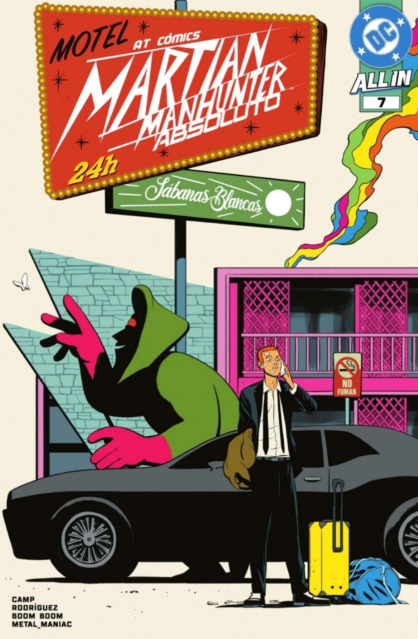 Portada ampliada de Martian Manhunter