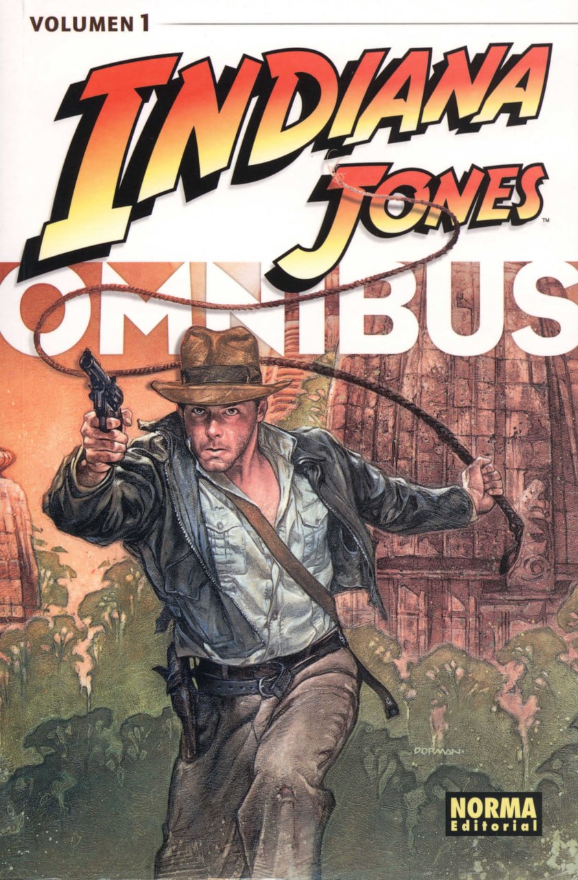 Portada ampliada de INDIANA JONES OMNIBUS