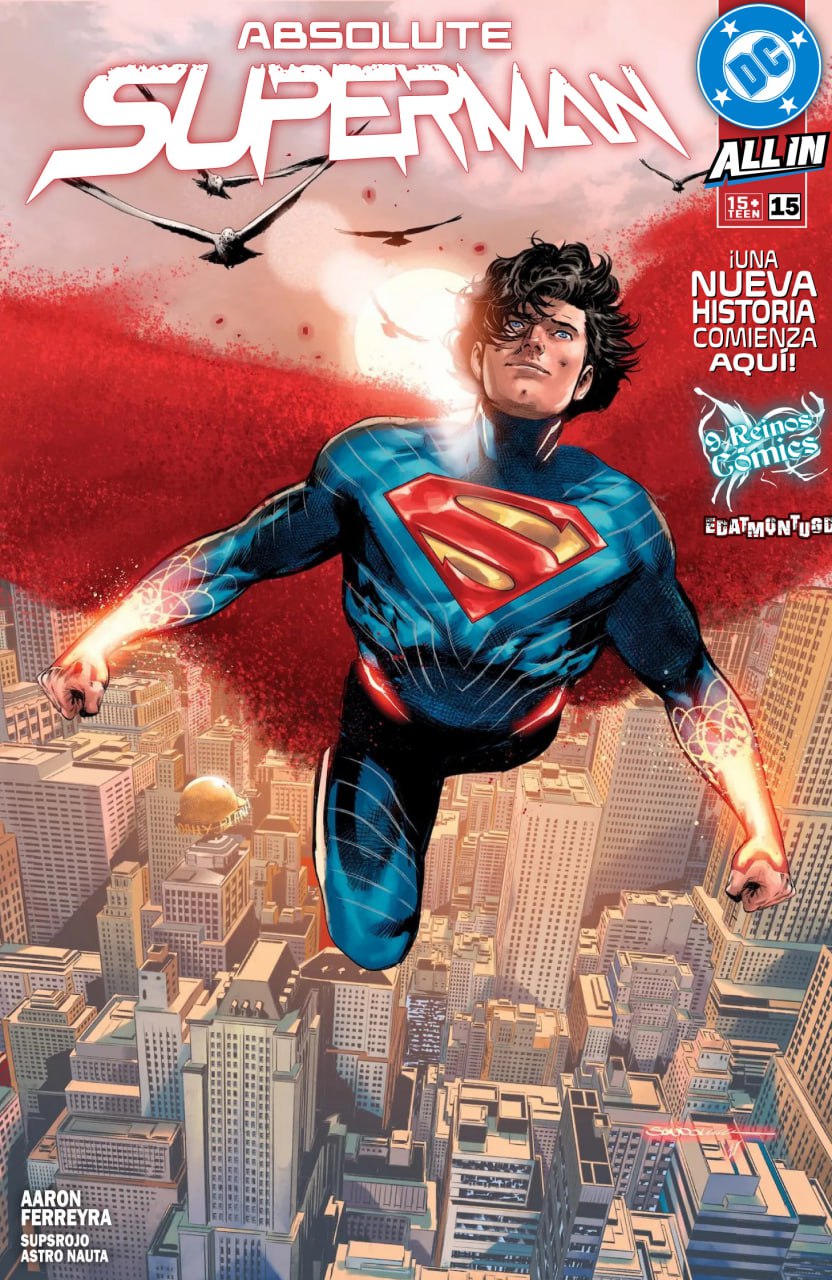 Portada ampliada de ABSOLUTE SUPERMAN