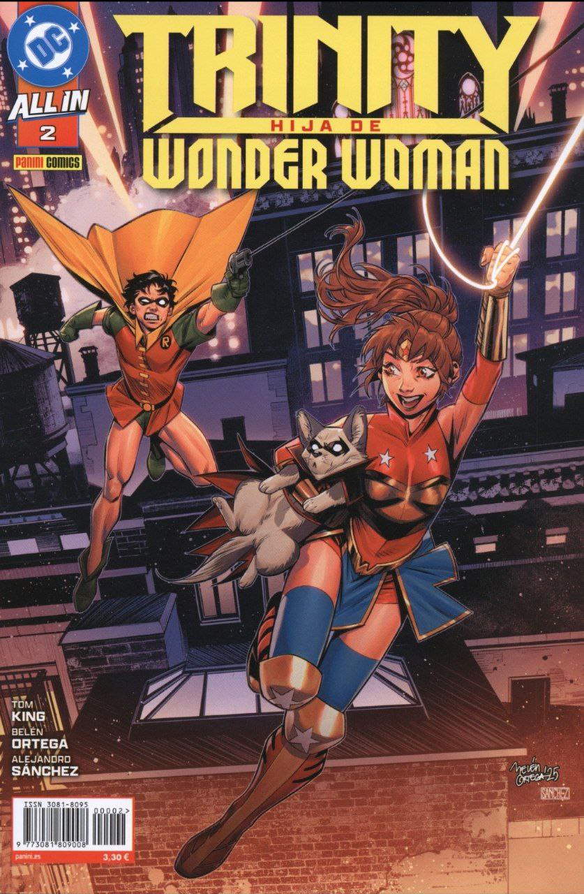Portada ampliada de TRINITY HIJA DE WONDER WOMAN