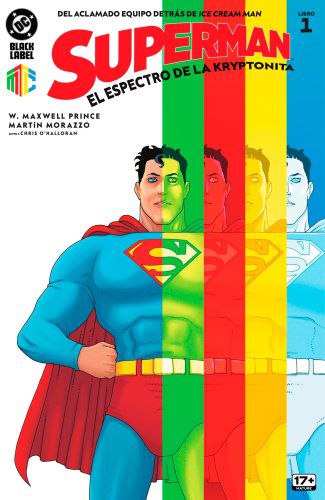 Portada ampliada de SUPERMAN EL ESPECTRO DE LA KRYPTONITA