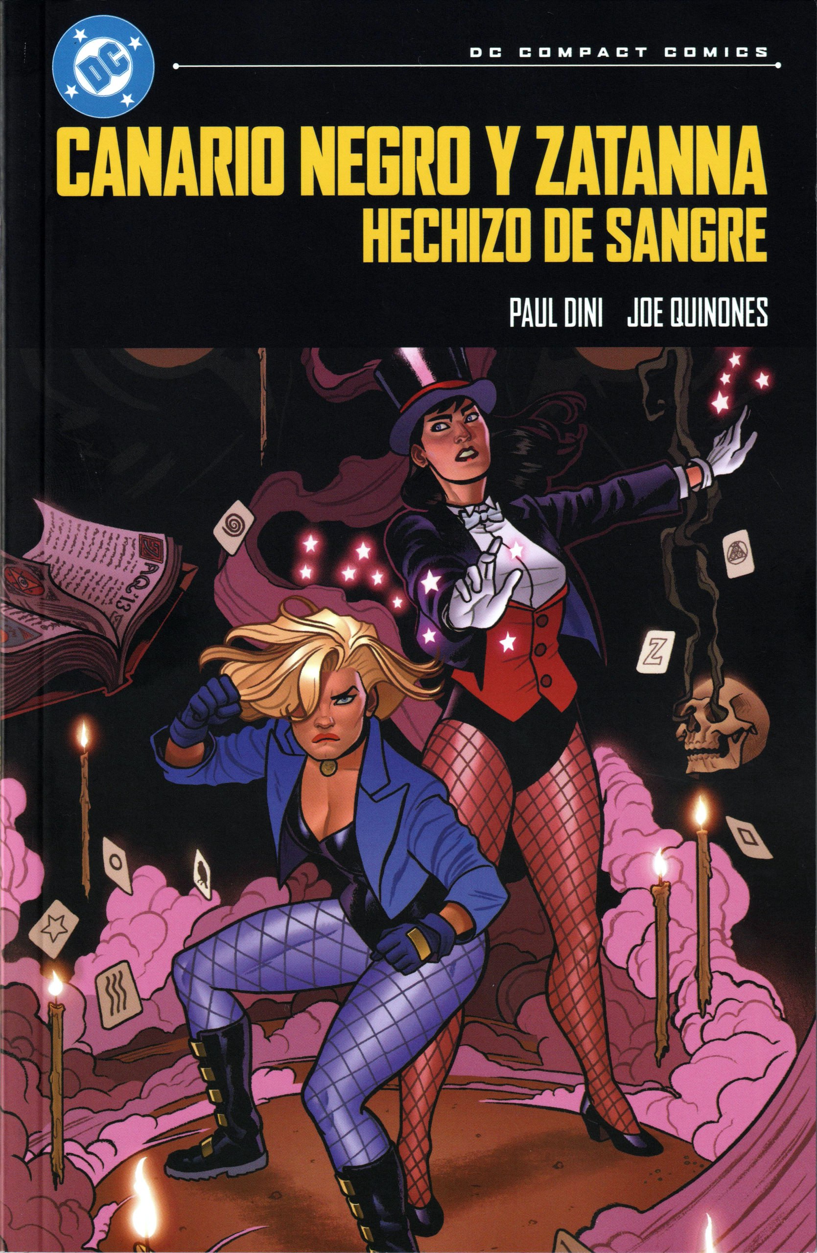 Portada ampliada de CANARIO NEGRO Y ZATANNA HECHIZO DE SANGRE