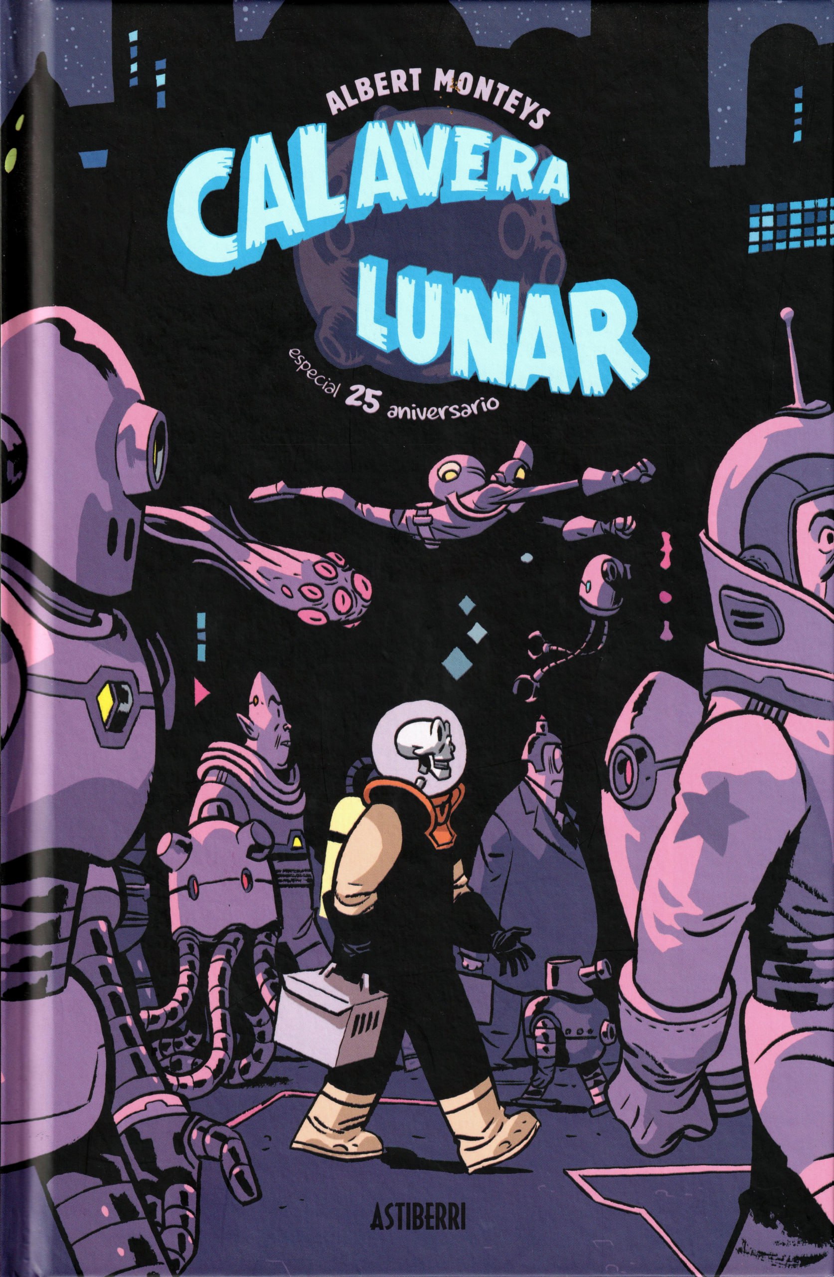 Portada ampliada de CALAVERA LUNAR