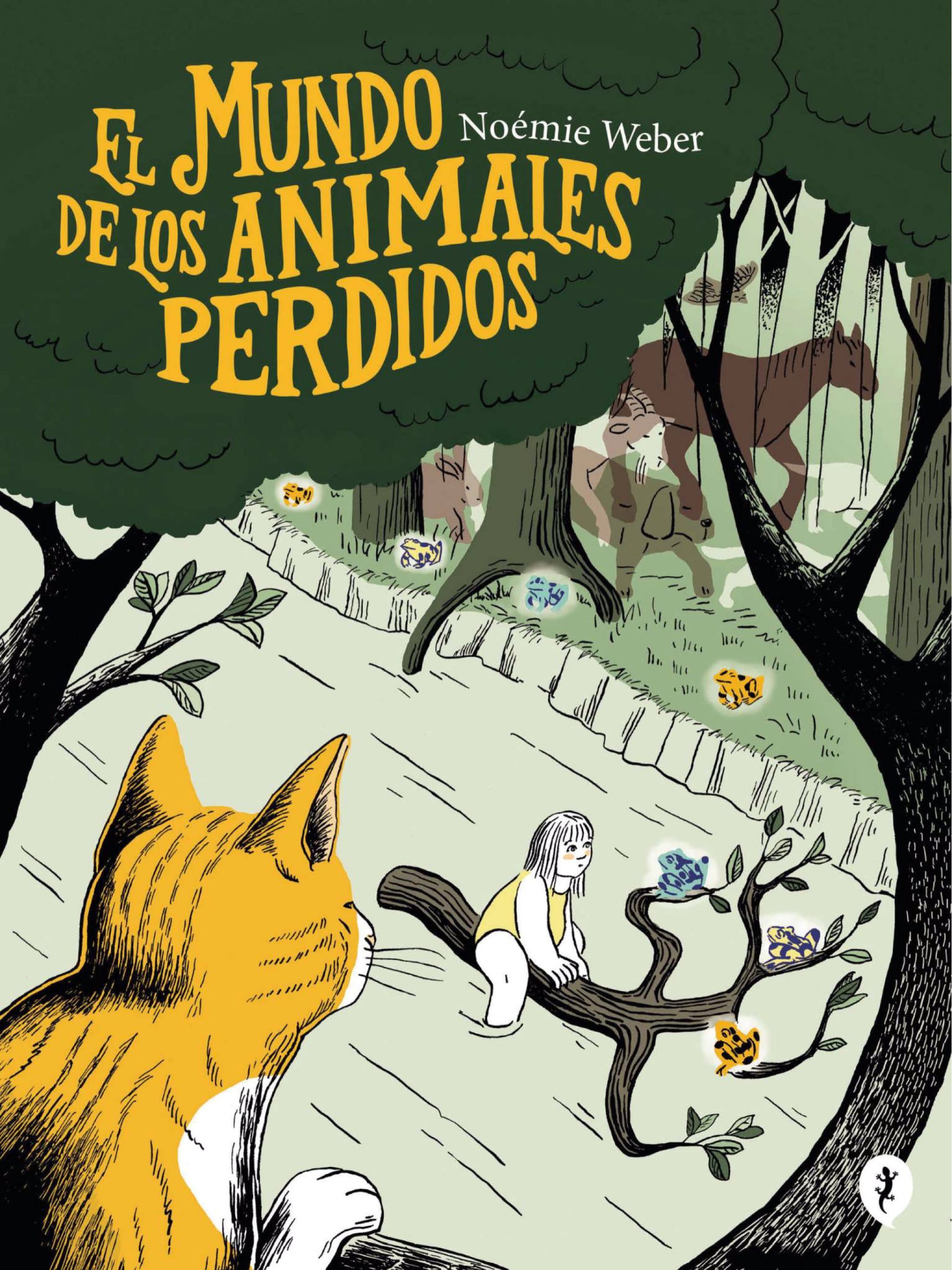 Portada ampliada de El mundo de los animales perdidos