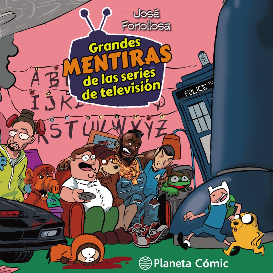 Portada ampliada de Grandes MENTIRAS de las series de televisión