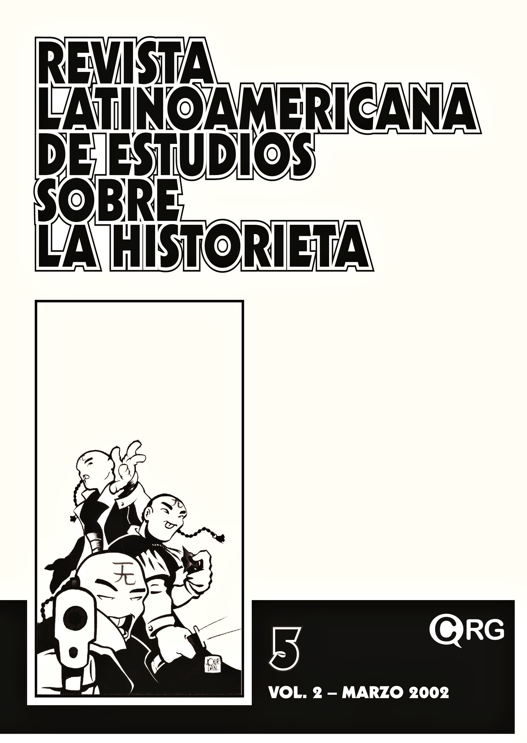 Portada ampliada de REVISTA LATINOAMERICANA DE ESTUDIOS SOBRE LA HISTORIETA