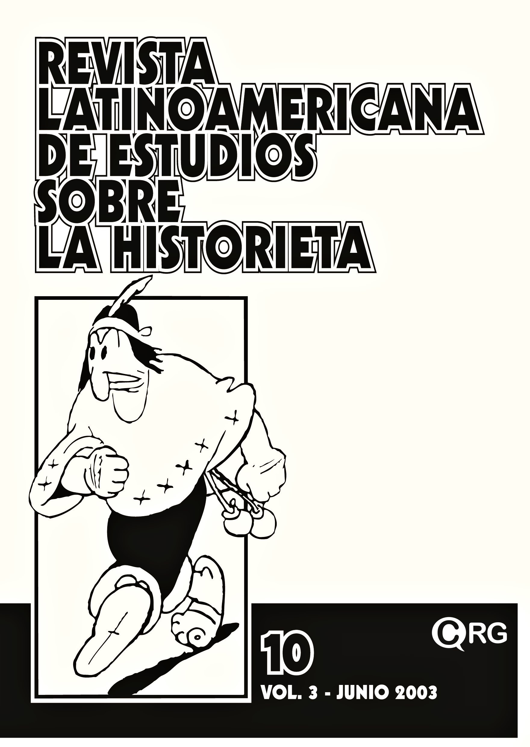 Portada ampliada de REVISTA LATINOAMERICANA DE ESTUDIOS SOBRE LA HISTORIETA