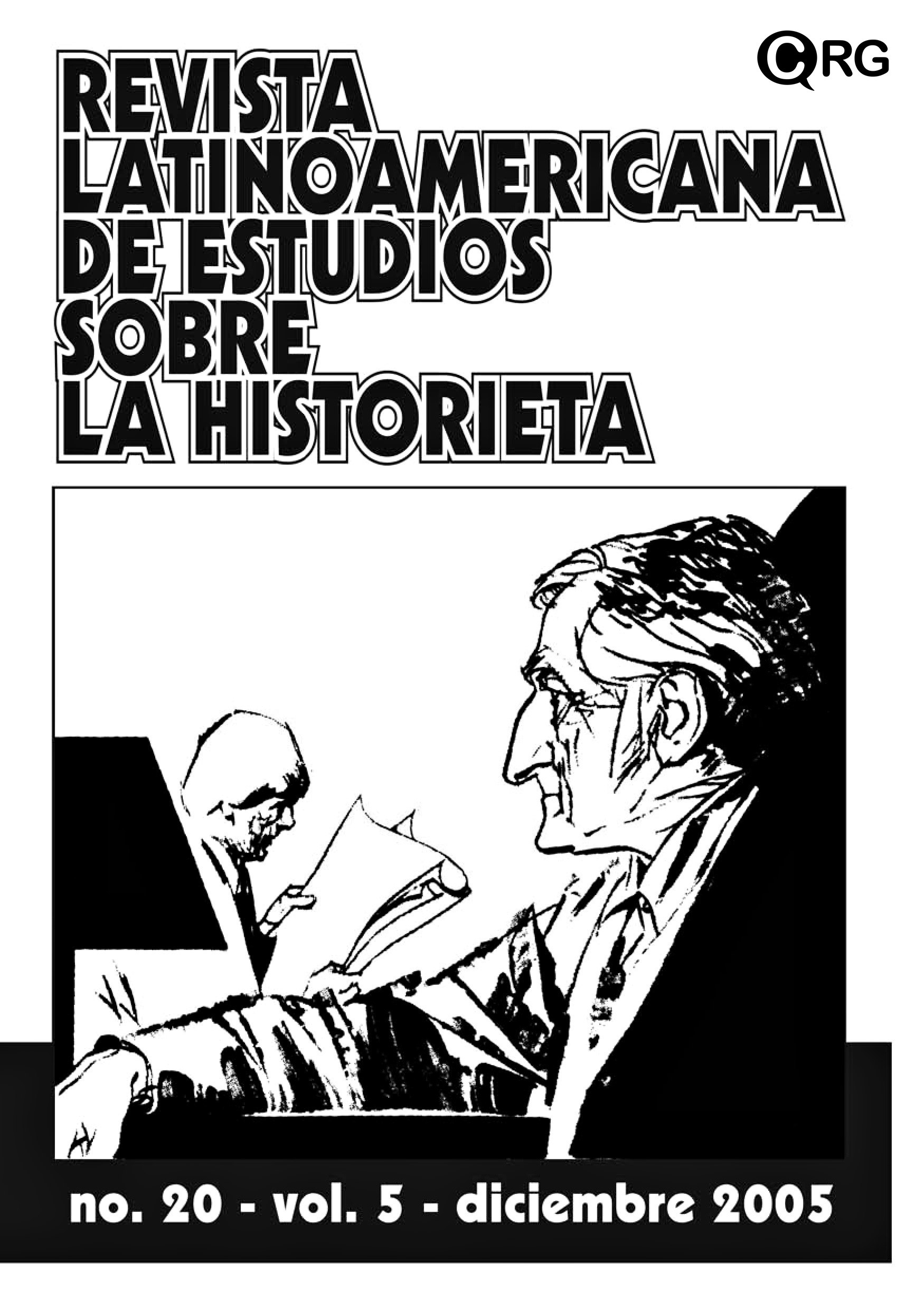 Portada ampliada de REVISTA LATINOAMERICANA DE ESTUDIOS SOBRE LA HISTORIETA