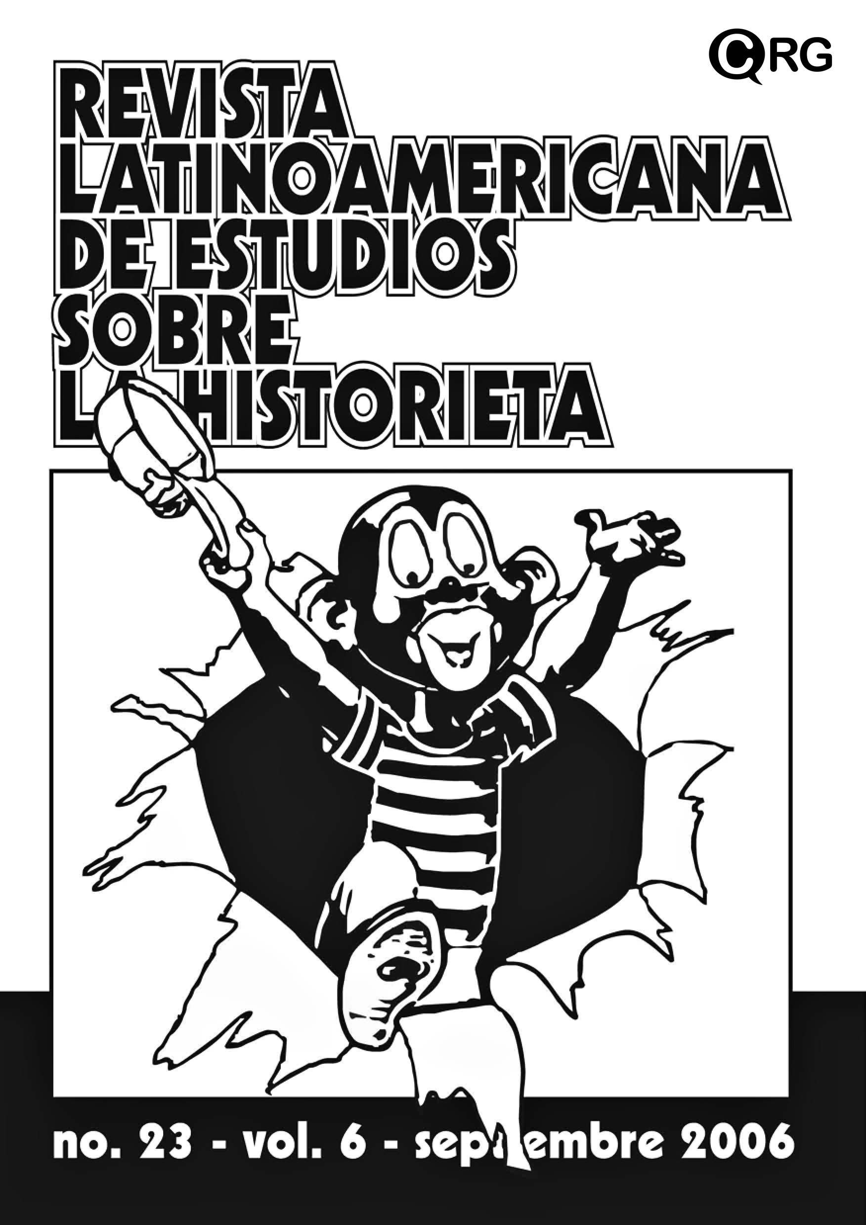 Portada ampliada de REVISTA LATINOAMERICANA DE ESTUDIOS SOBRE LA HISTORIETA