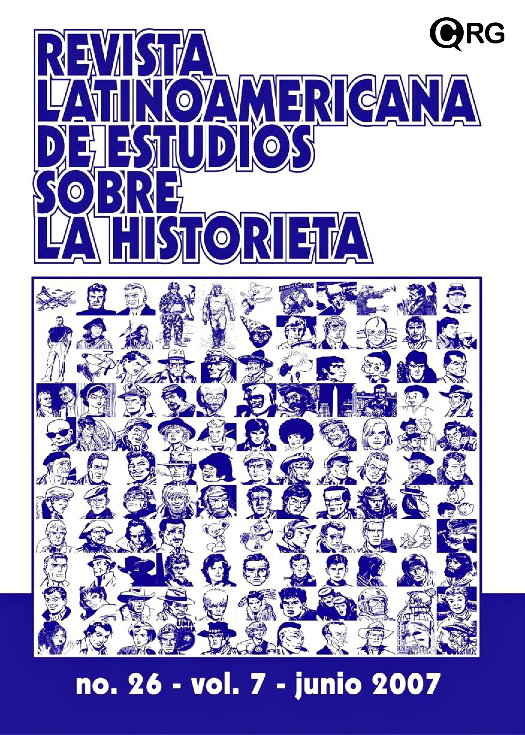 Portada ampliada de REVISTA LATINOAMERICANA DE ESTUDIOS SOBRE LA HISTORIETA
