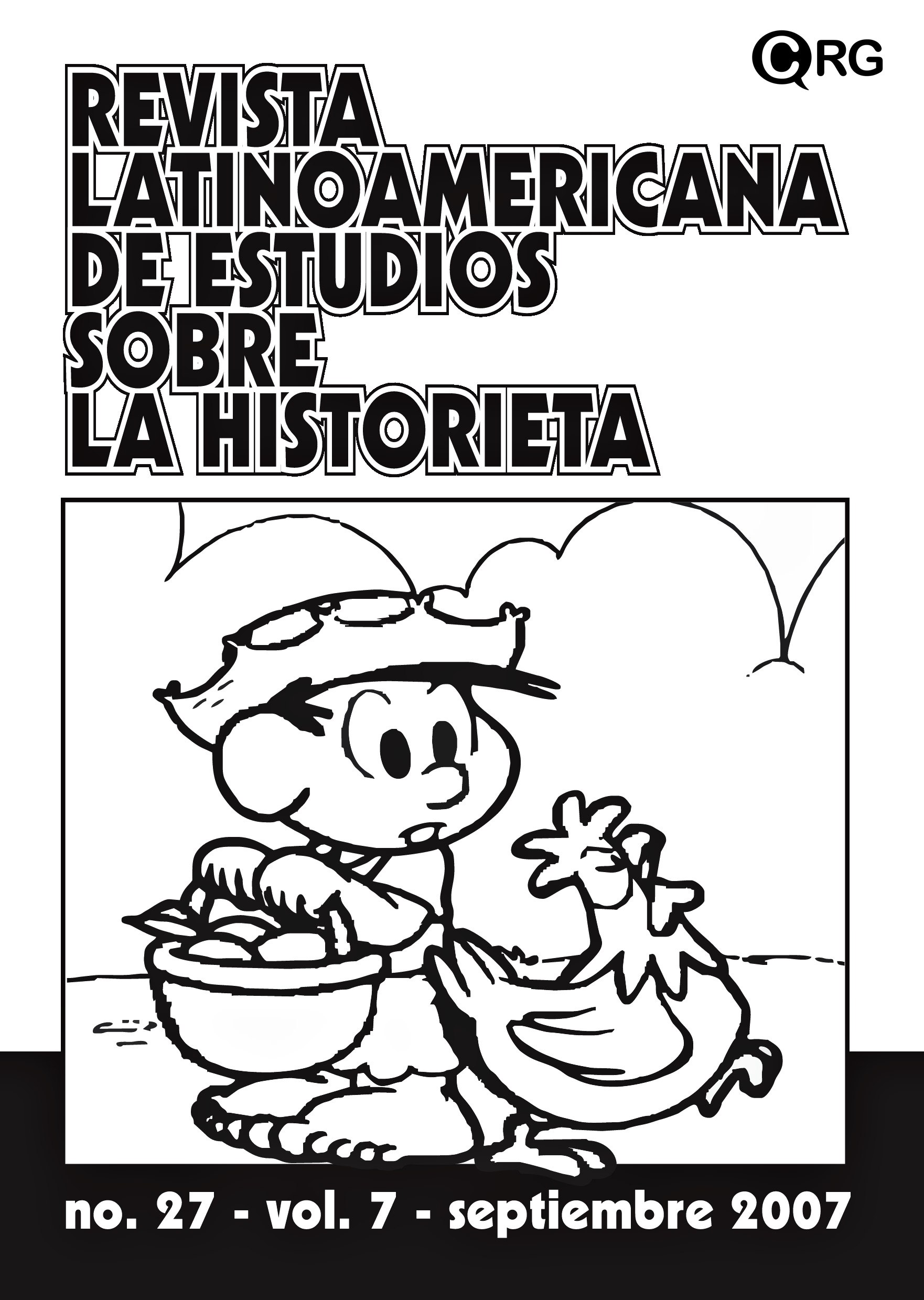 Portada ampliada de REVISTA LATINOAMERICANA DE ESTUDIOS SOBRE LA HISTORIETA