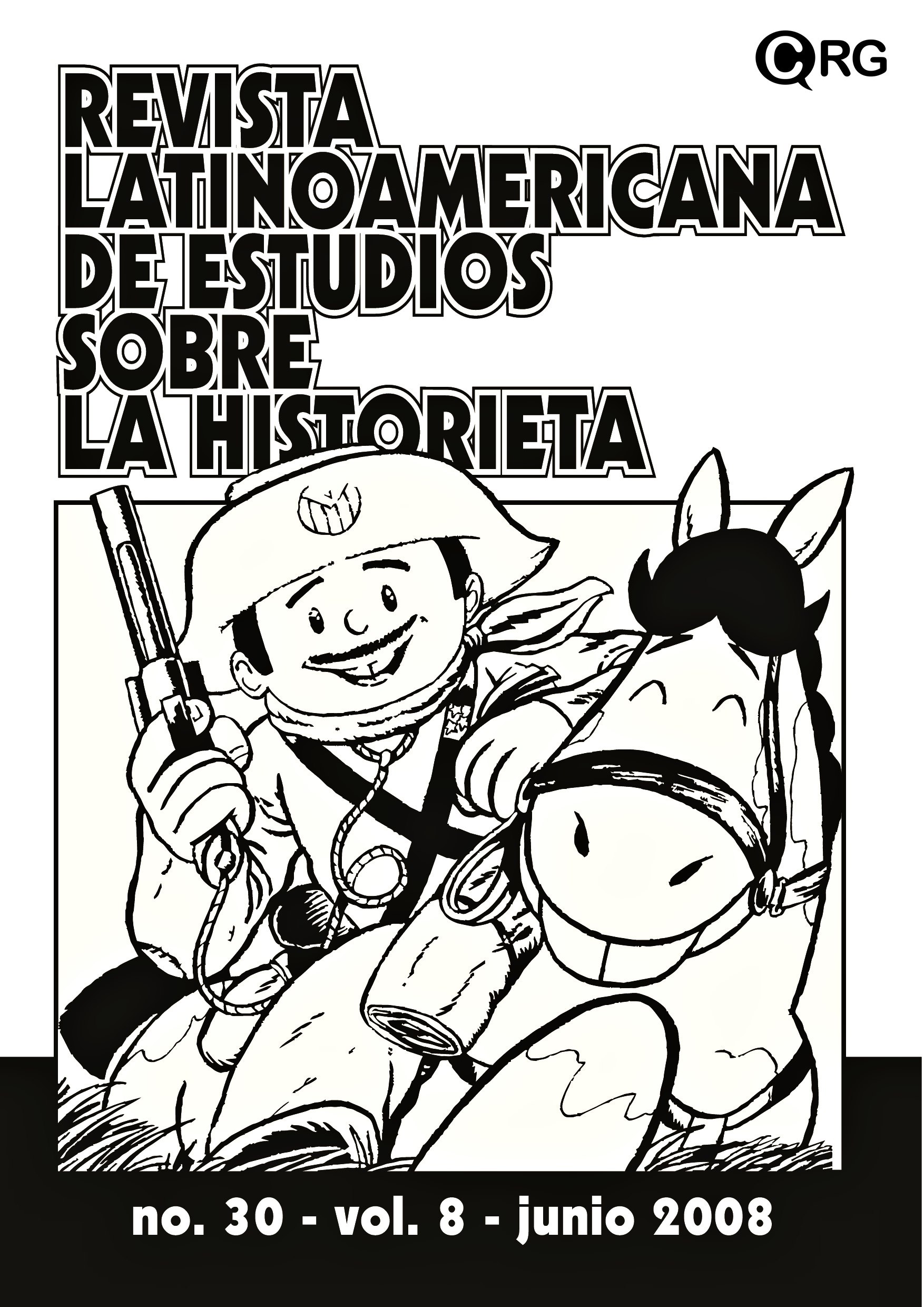 Portada ampliada de REVISTA LATINOAMERICANA DE ESTUDIOS SOBRE LA HISTORIETA