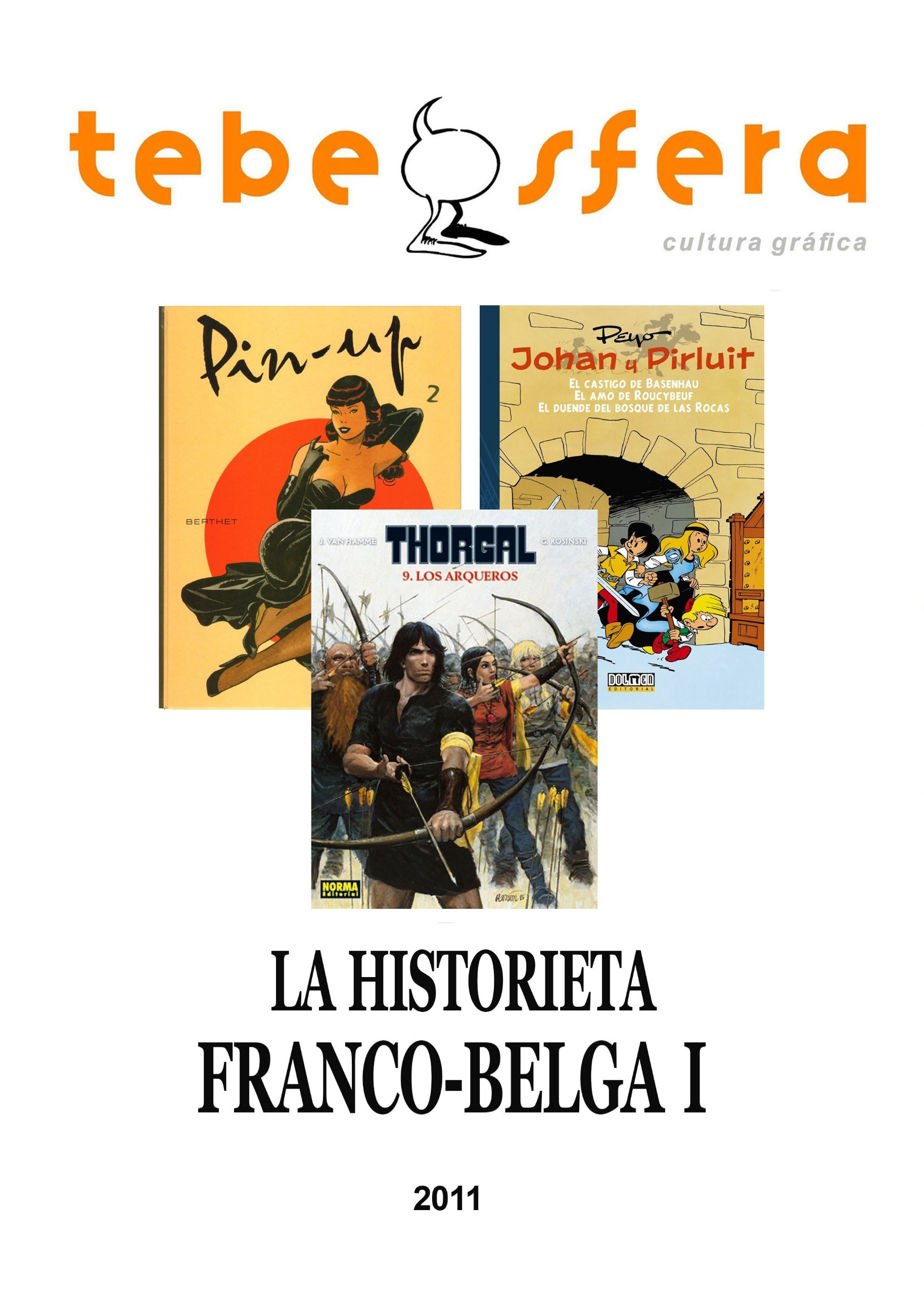 Portada ampliada de LA HISTORIETA FRANCO-BELGA I