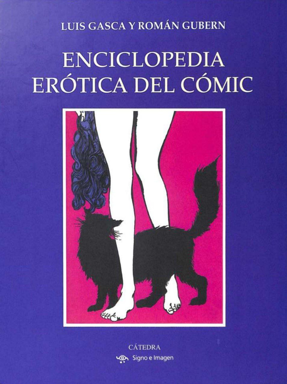 Portada ampliada de ENCICLOPEDIA ERÓTICA DEL CÓMIC