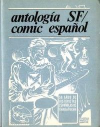 Portada ampliada de antología SF/comic español