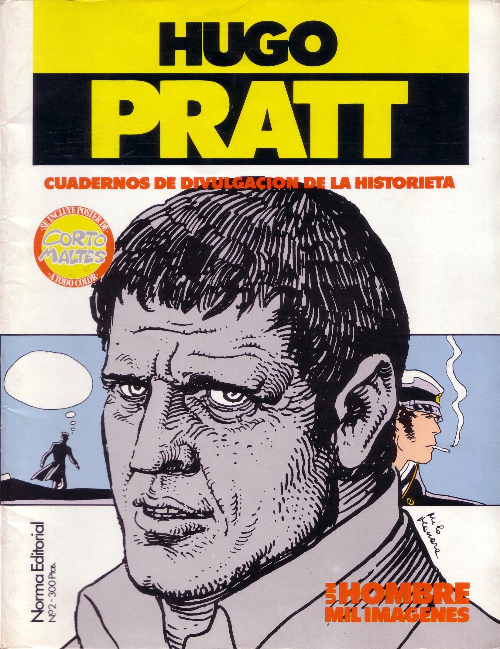 Portada ampliada de HUGO PRATT