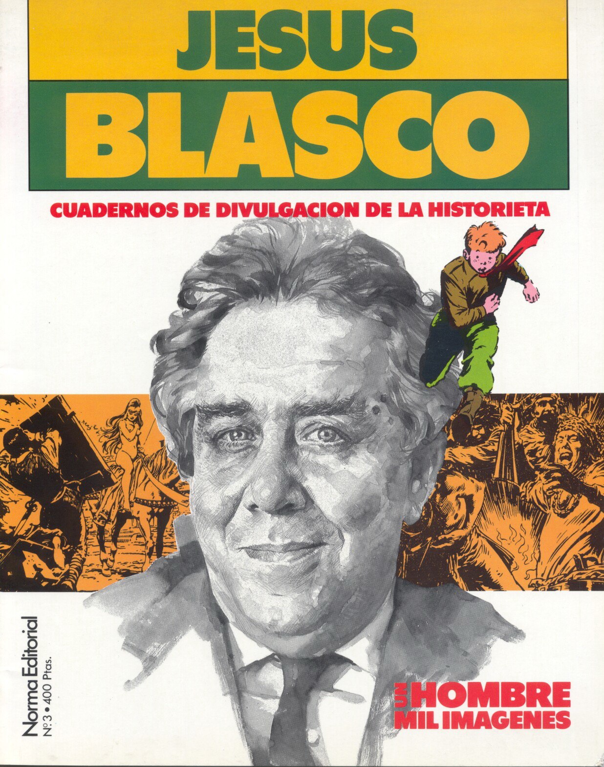 Portada ampliada de JESUS BLASCO CUADERNOS DE DIVULGACION DE LA HISTORIETA