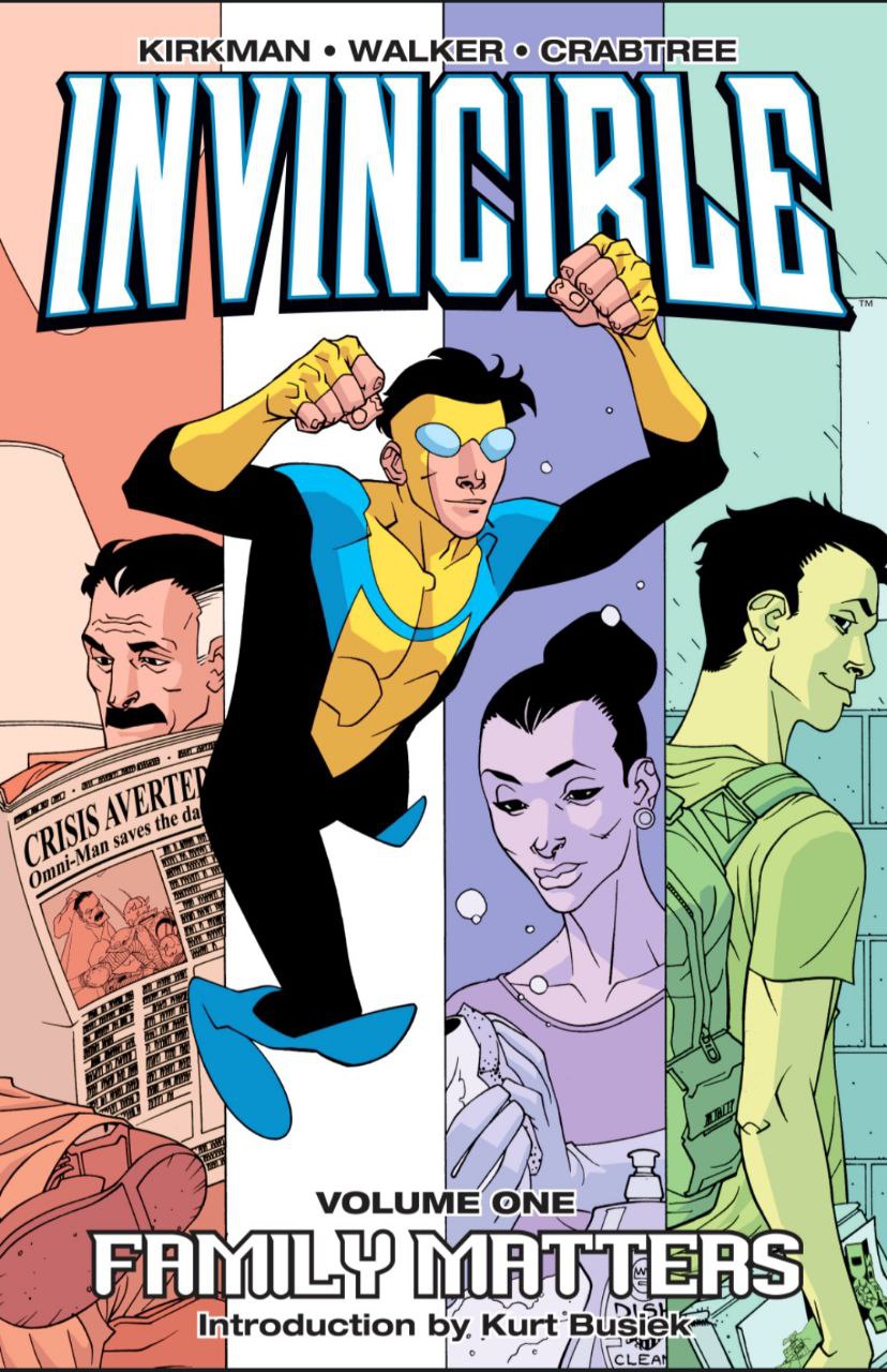 Portada ampliada de Invincible