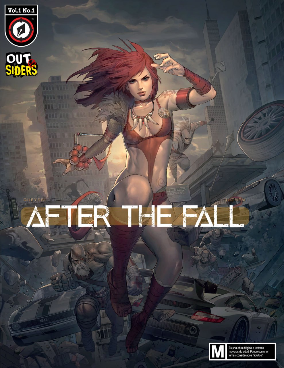 Portada ampliada de AFTER THE FALL
