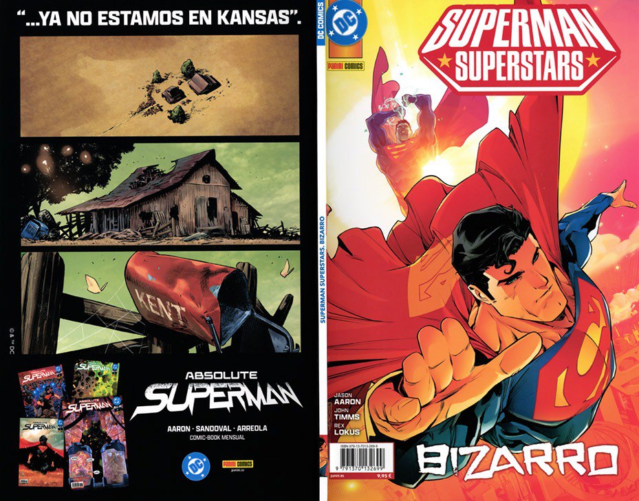 Portada ampliada de SUPERMAN SUPERSTARS
