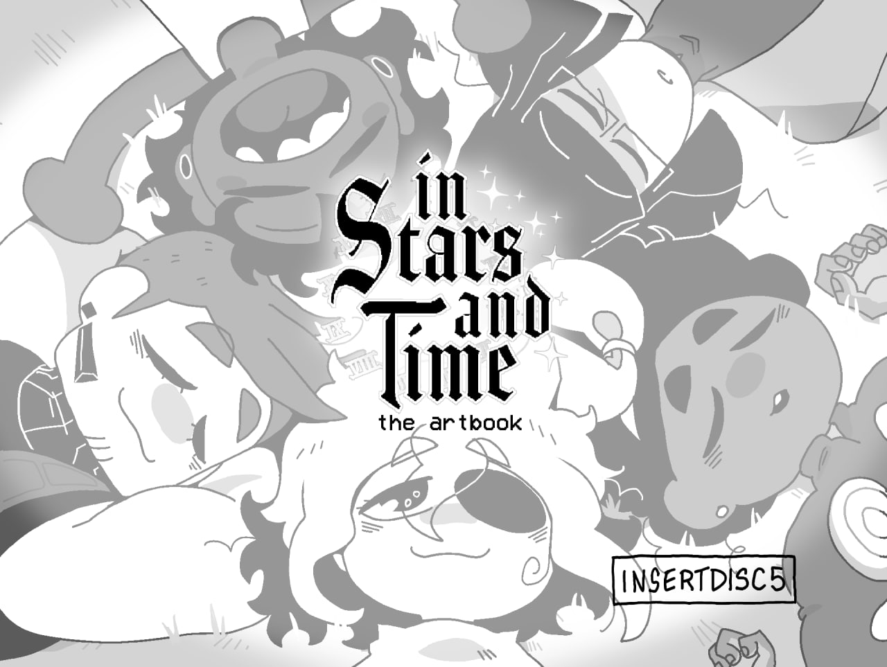 Portada ampliada de in Stars and Time the artbook