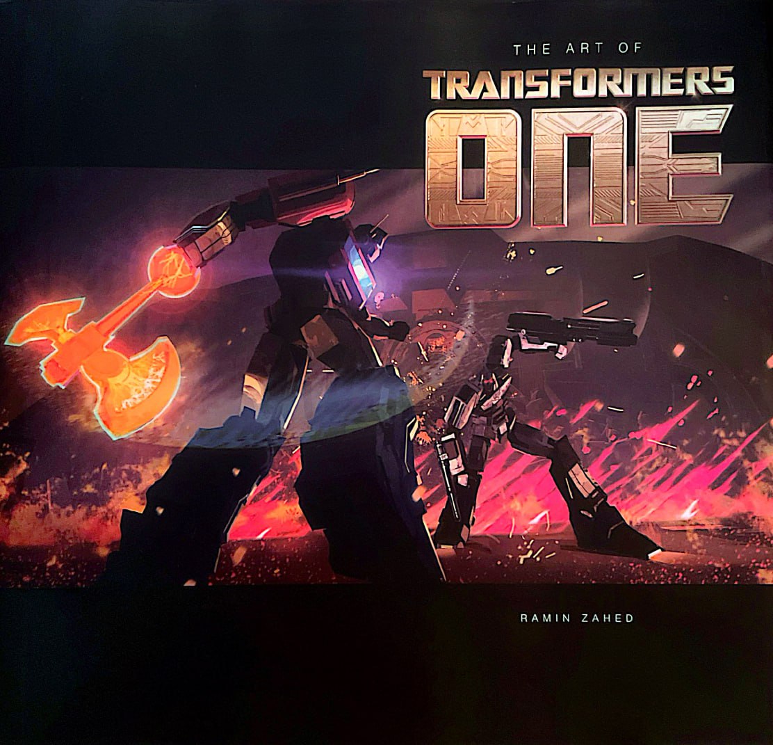 Portada ampliada de The Art of Transformers One