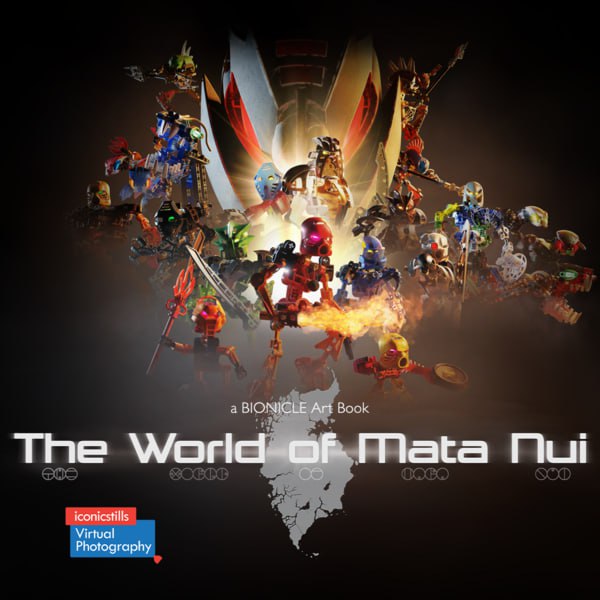 Portada ampliada de The World of Mata Nui