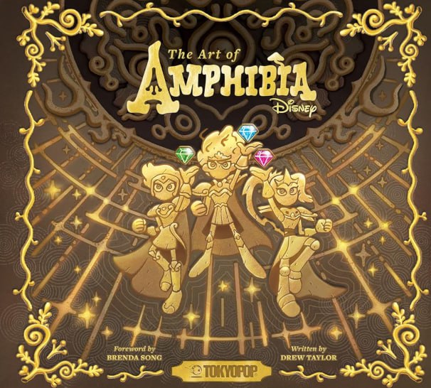 Portada ampliada de The Art of AMPHIBIA