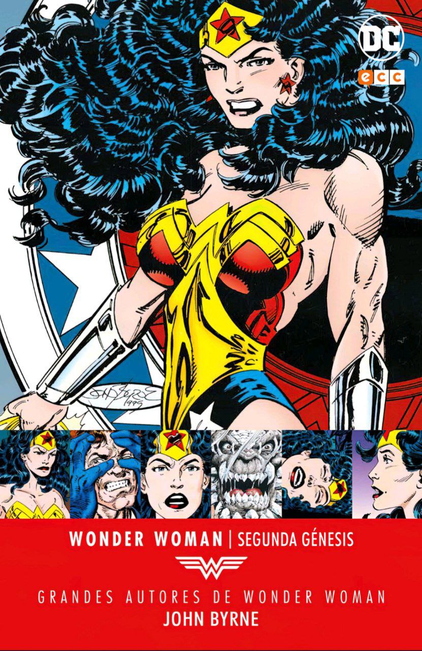 Portada ampliada de WONDER WOMAN | SEGUNDA GENESIS