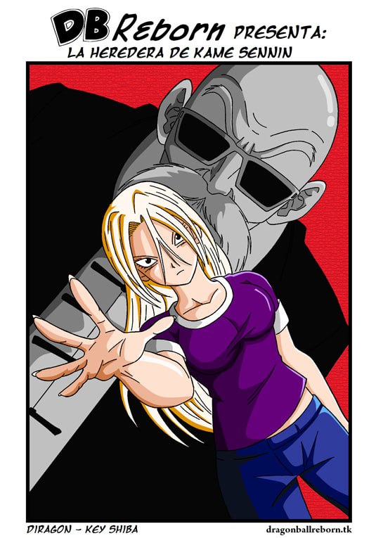 Portada ampliada de DB Reborn presenta: La heredera de Kame Sennin