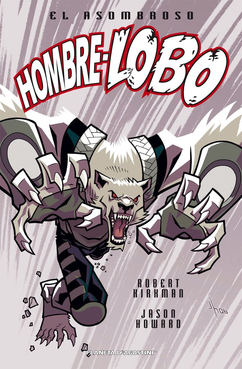 Portada ampliada de Hombre Lobo
